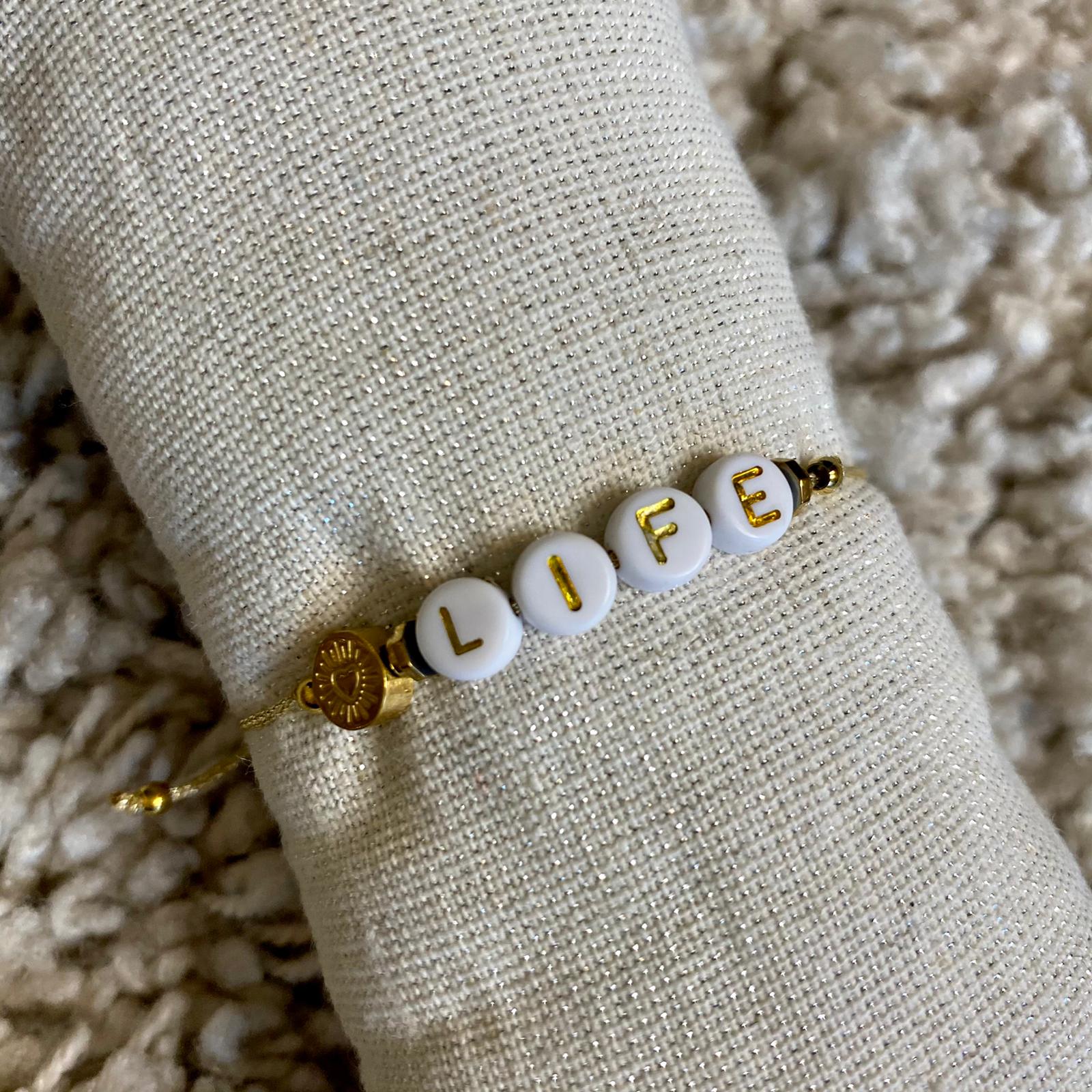 Bracelet Message "Life"