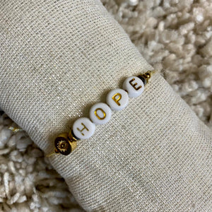 Bracelet Message "Hope"