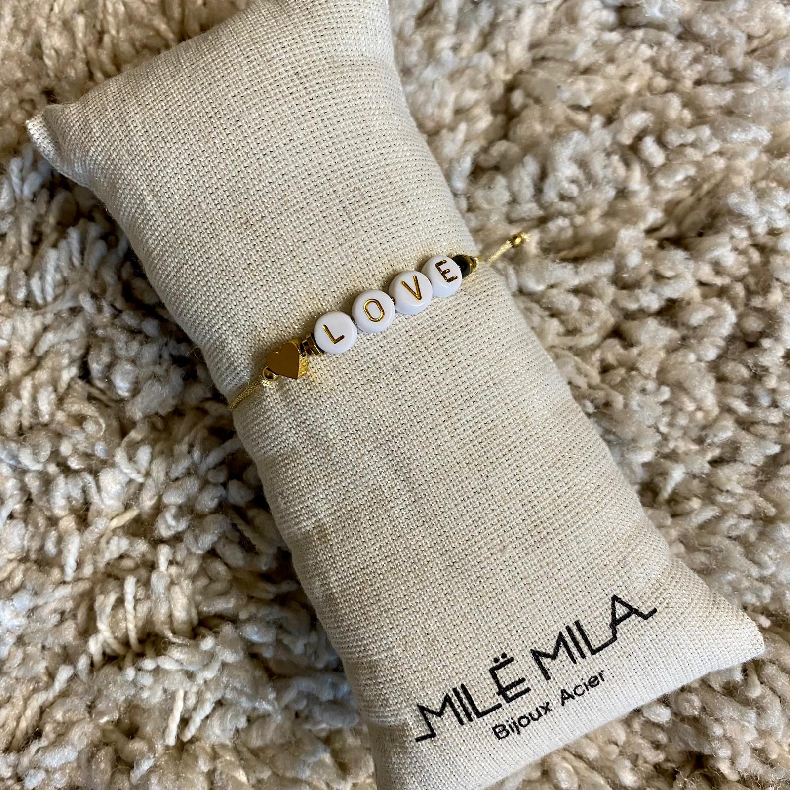 Bracelet Message "Love"