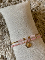 Load image into Gallery viewer, Bracelet &quot;Quartz rose&quot;
