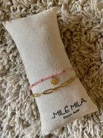 Load image into Gallery viewer, Bracelet &quot;Quartz rose&quot;
