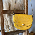 Load image into Gallery viewer, Pochette en cuir véritable &quot;Croco&quot;
