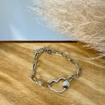 Load image into Gallery viewer, Bracelet &quot;Coeur Strass&quot;
